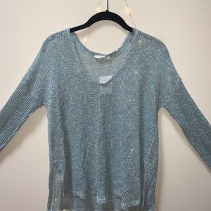 LUSH- Knit Sea Foam Sweater
